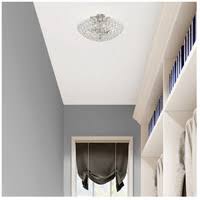 Brushed Nickel 2 Light Ceiling Mount J9498