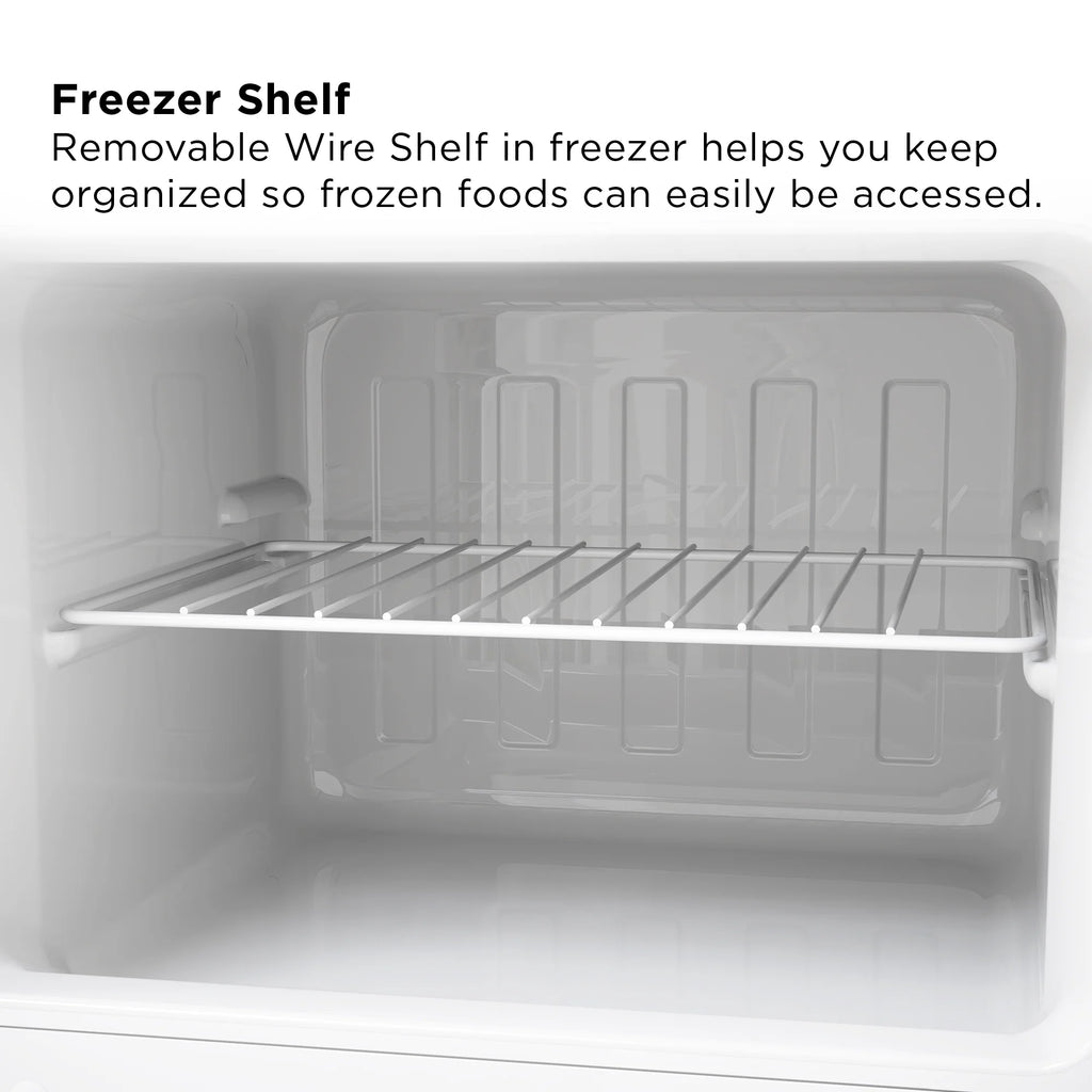 4.5 Cu. ft. Two Door Refrigerator Black Stainless Look Z377652