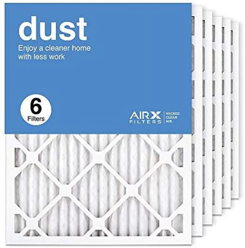 MERV 8 Pleated Air Filter 6-Pk W913476