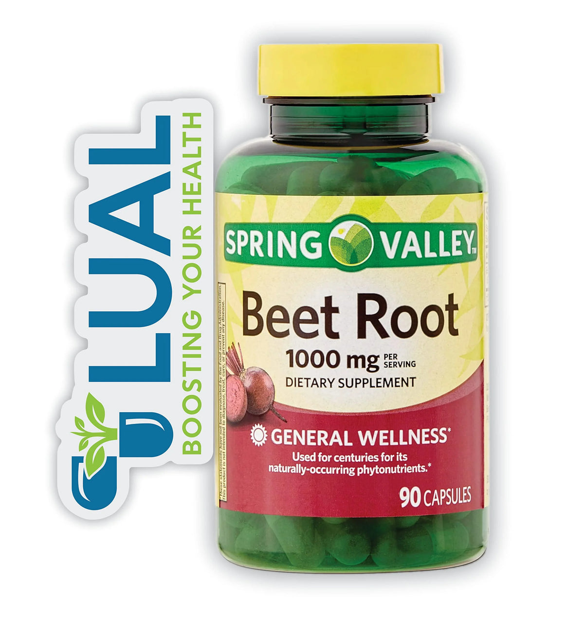 Beet Root Capsules 1000 mg 90 Count B47220
