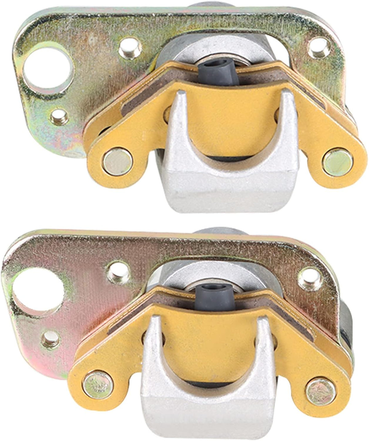Front Rear Brake Calipers w/Pads for Polaris Scrambler 400 500 2x4 4x4 1998-2004 Pack of 2 W65304