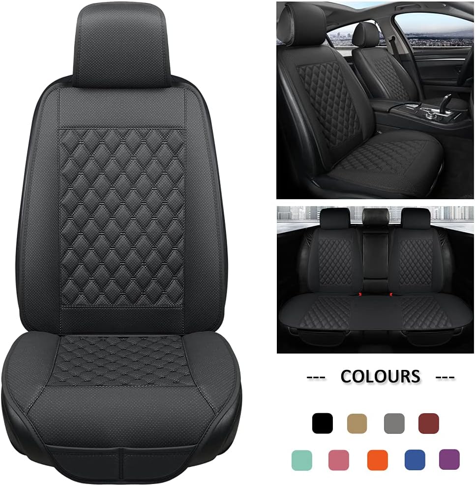 Blue Diamond Pattern Car Seat Covers P83255