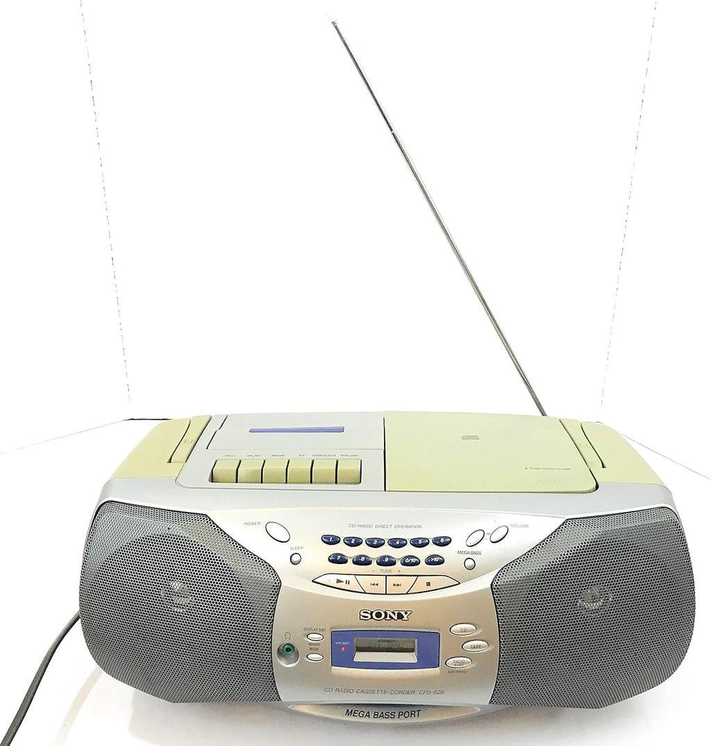 Portable AM/FM/CD Cassette Boombox Q459789