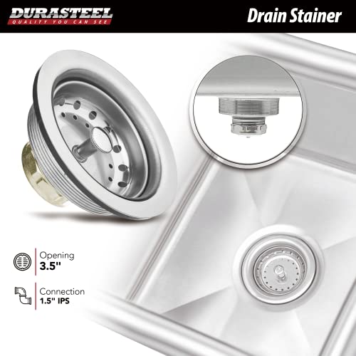 24 Inch Stainless Steel Utility Sink with Faucet Z275226