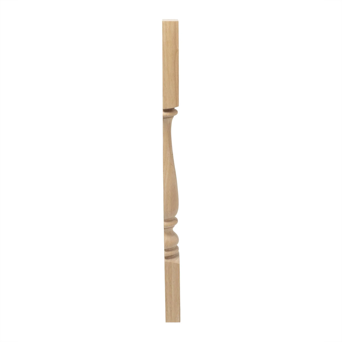 Unfinished Solid Hardwood Half Round Kitchen Island Leg H265557