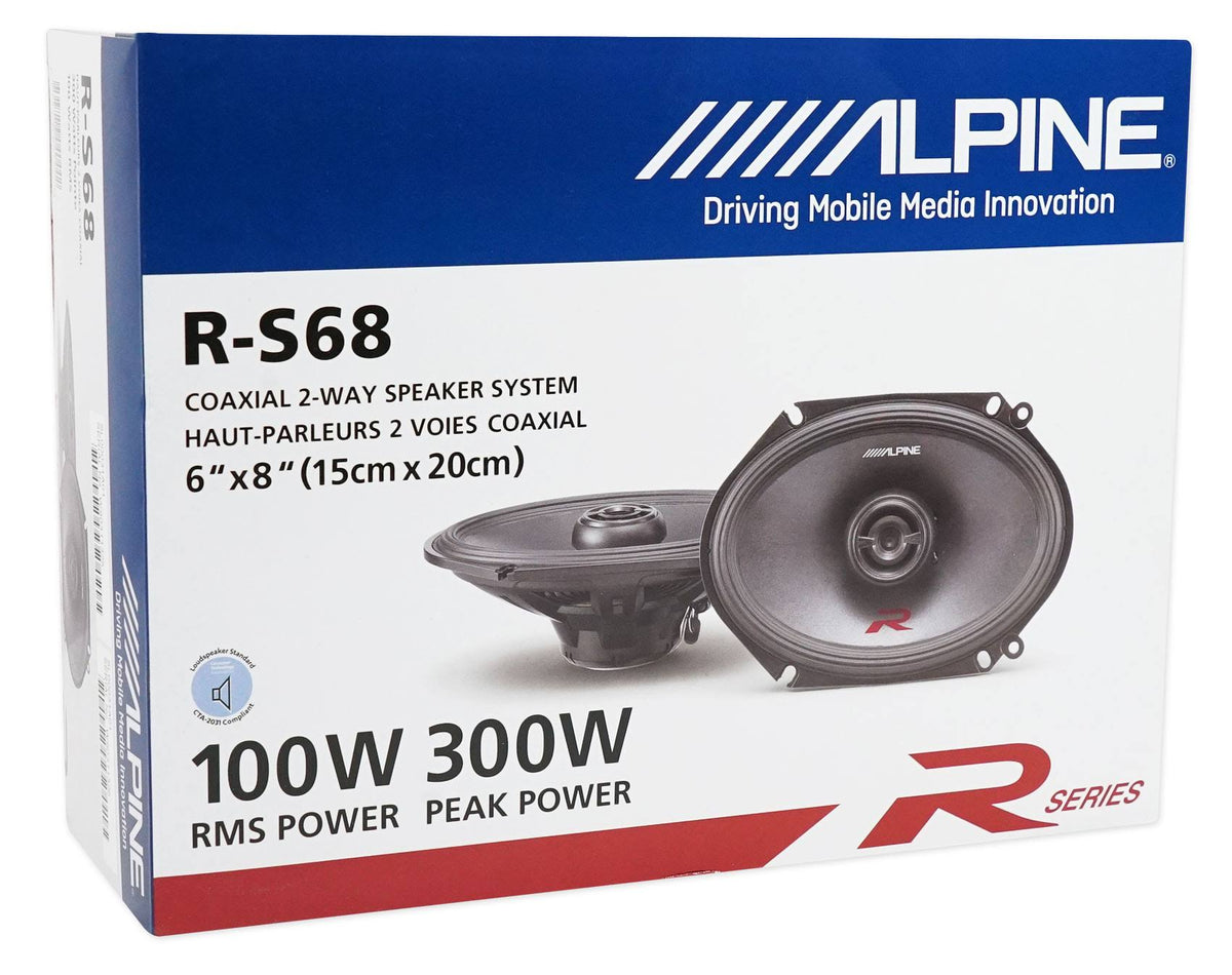 6x22X8x22 2-Way Car Speakers V989857