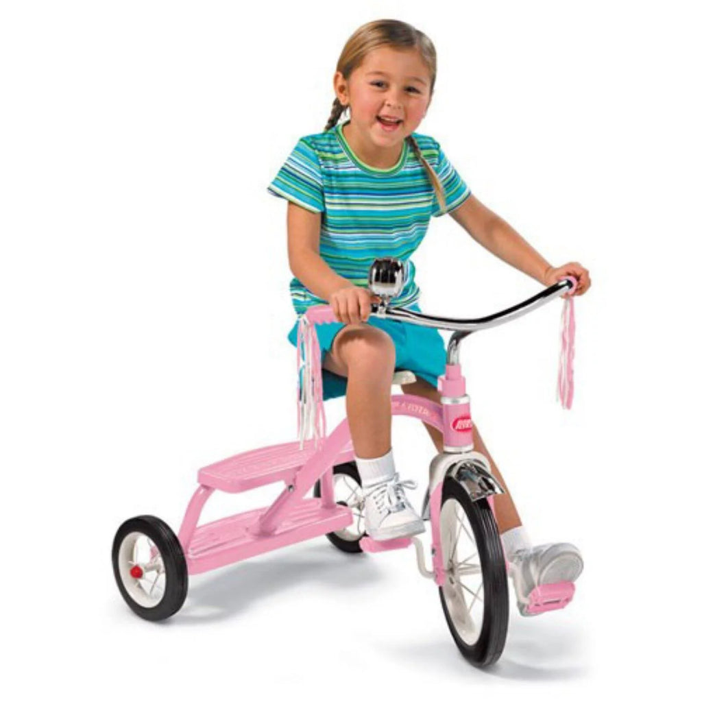 Classic Red Dual Deck Tricycle L203216