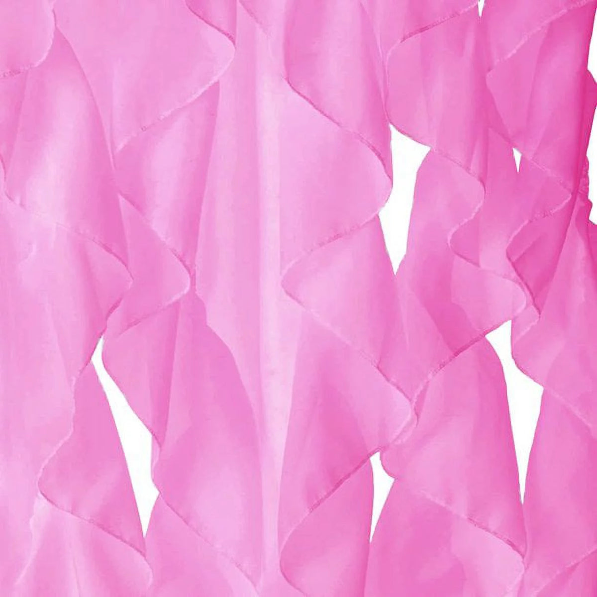 Light Pink Sheer Voile Curtains, 2 Piece Set S44439