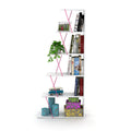 White-Pink Bookcase Z4067