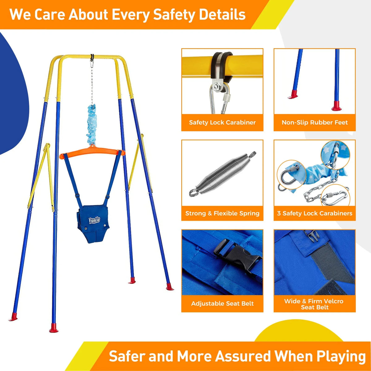 Exerciser Jumper Bouncer with Stand Y554531