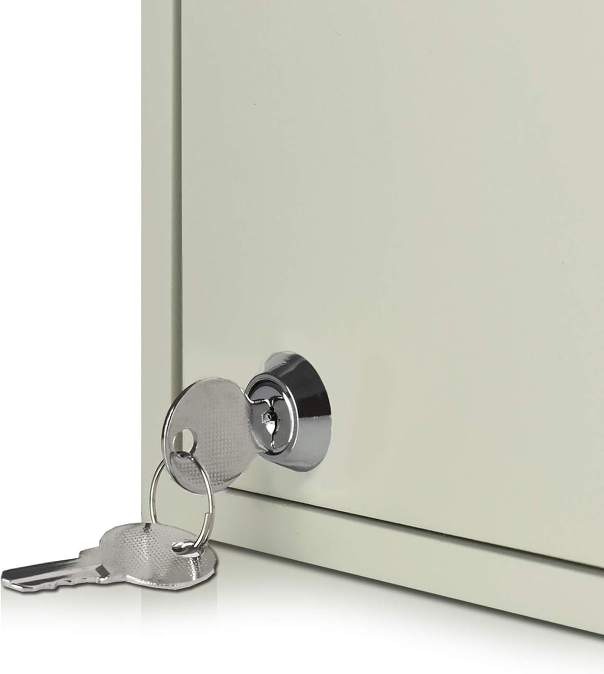 Beige 96 Positions Key Cabinet with Lock Y9260