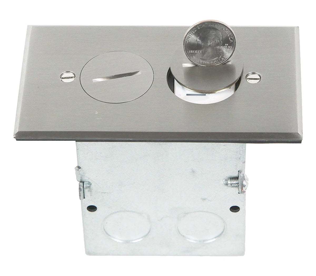 1 Gang 20A Tamper Weather Resistant Electrical Outlet Kit D43220