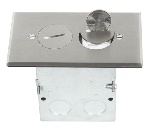1 Gang 20A Tamper Weather Resistant Electrical Outlet Kit D43220