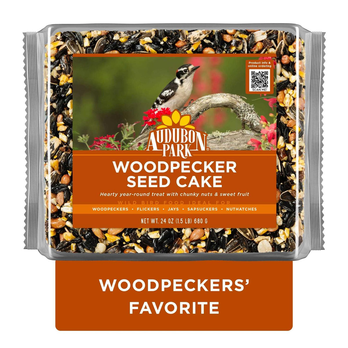 Woodpecker Seed Cake Wild Bird Food O898411
