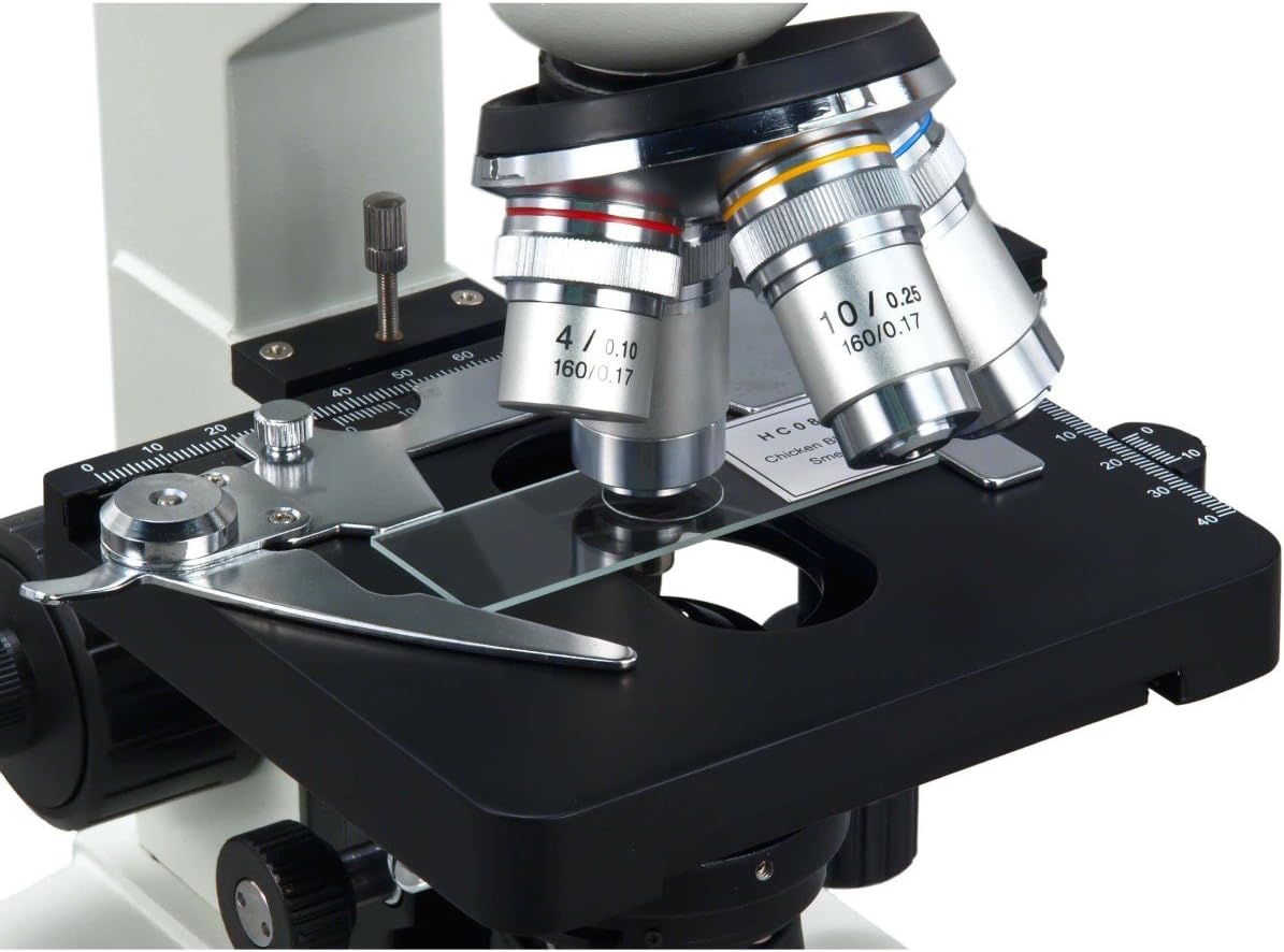 40X-2000X Trinocular Compound LED Microscope with 1.3MP Camera L47936