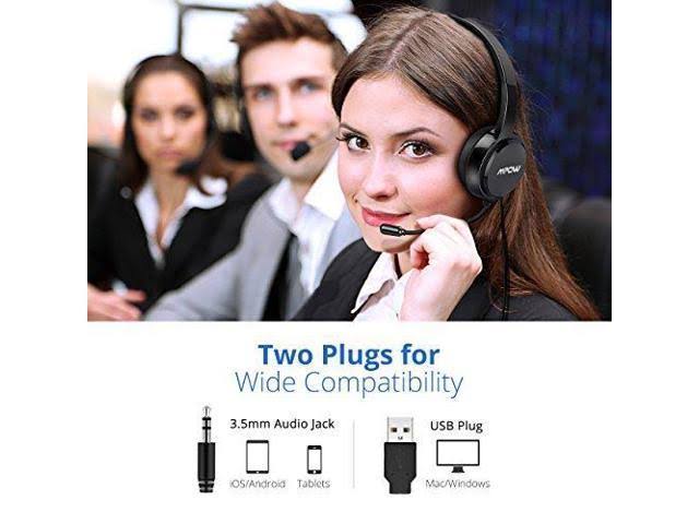 USB Computer Headset with Microphone Noise Cancelling Z8882
