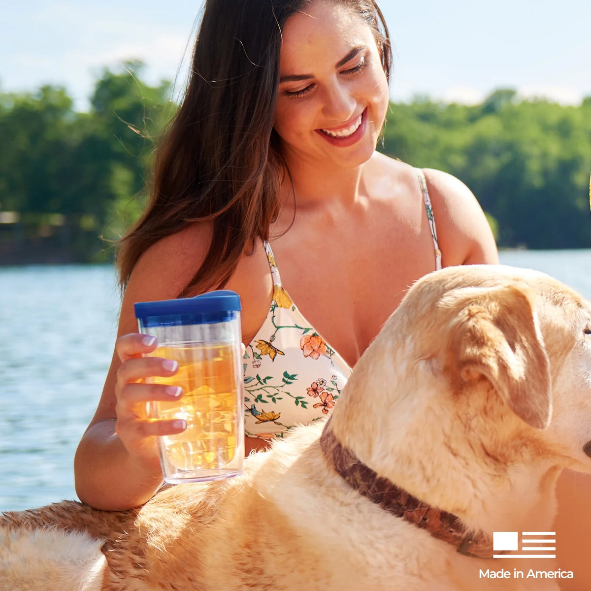 Double Walled Insulated Tumbler Travel Cup, 16oz N632552