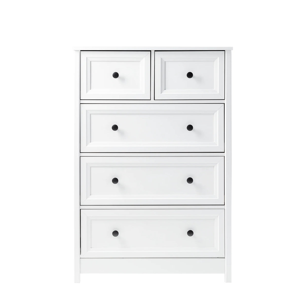 White 5-Drawer Dresser Z6923