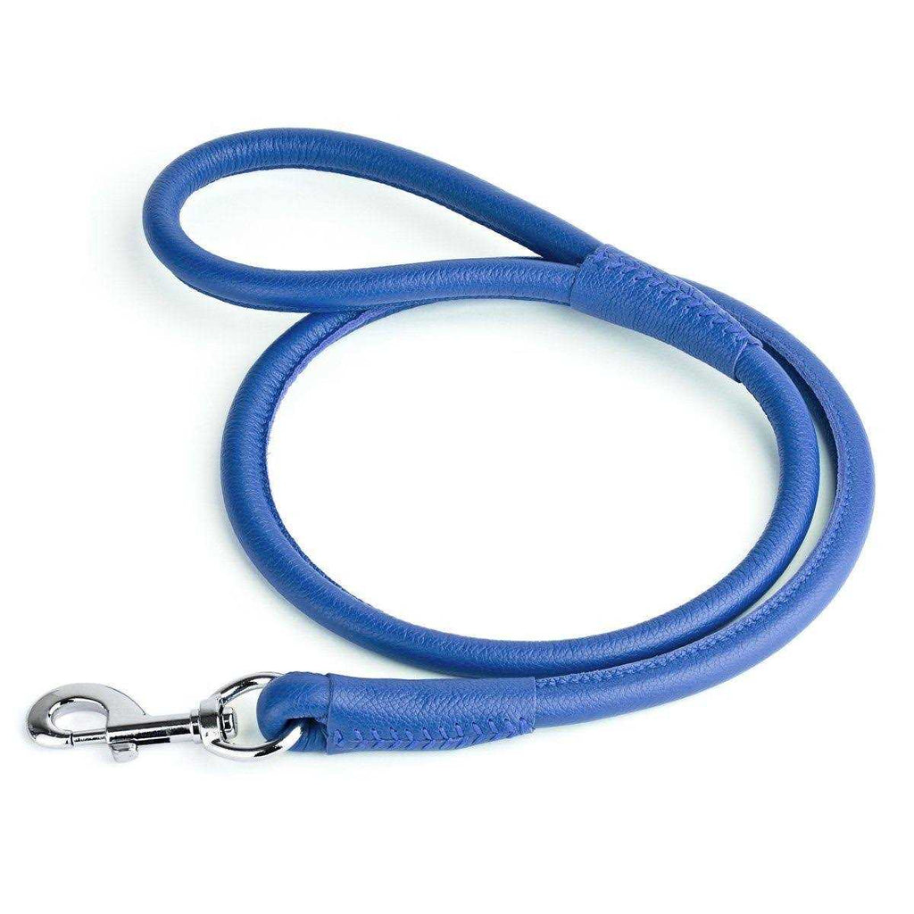 Soft Leather Round Leash L461
