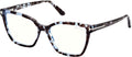 Blue Havana Blue Filter Eyewear Frame V665331