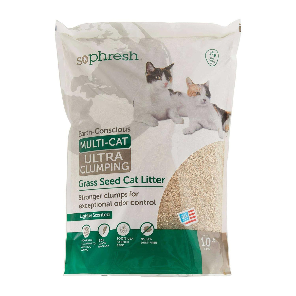 Extreme Clumping Scented Grass Seed Cat Litter Q12732