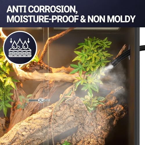 30 Gallon PVC Tall Reptile Terrarium with Sliding Door B728
