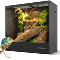 30 Gallon PVC Tall Reptile Terrarium with Sliding Door B728