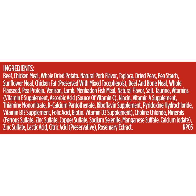 Natural Dry Dog Food with Beef G5025