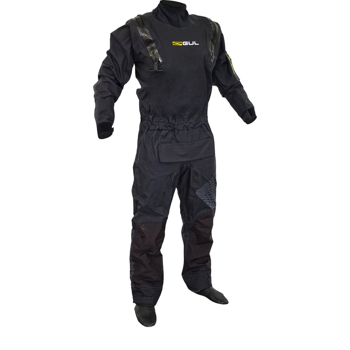 Black Stretch U-Zip Drysuit A843242