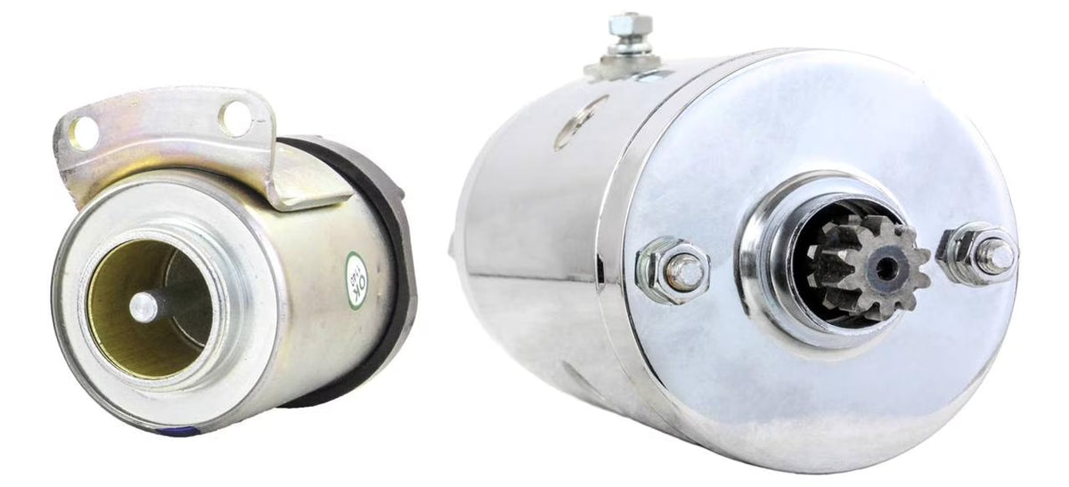 Chrome Starter Solenoid Harley Electra Glide Fat Bob Flhfb 1965-1970 C853