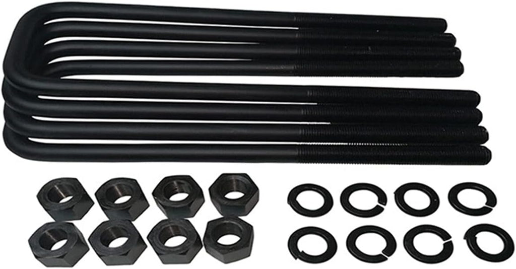 Adjustable Front Lift Forged Steel Torsion Keys & 3 Rear Lift Kit + Shock Extenders 4WD 8-Lug N656