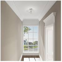 Brushed Nickel 2 Light Ceiling Mount J9498