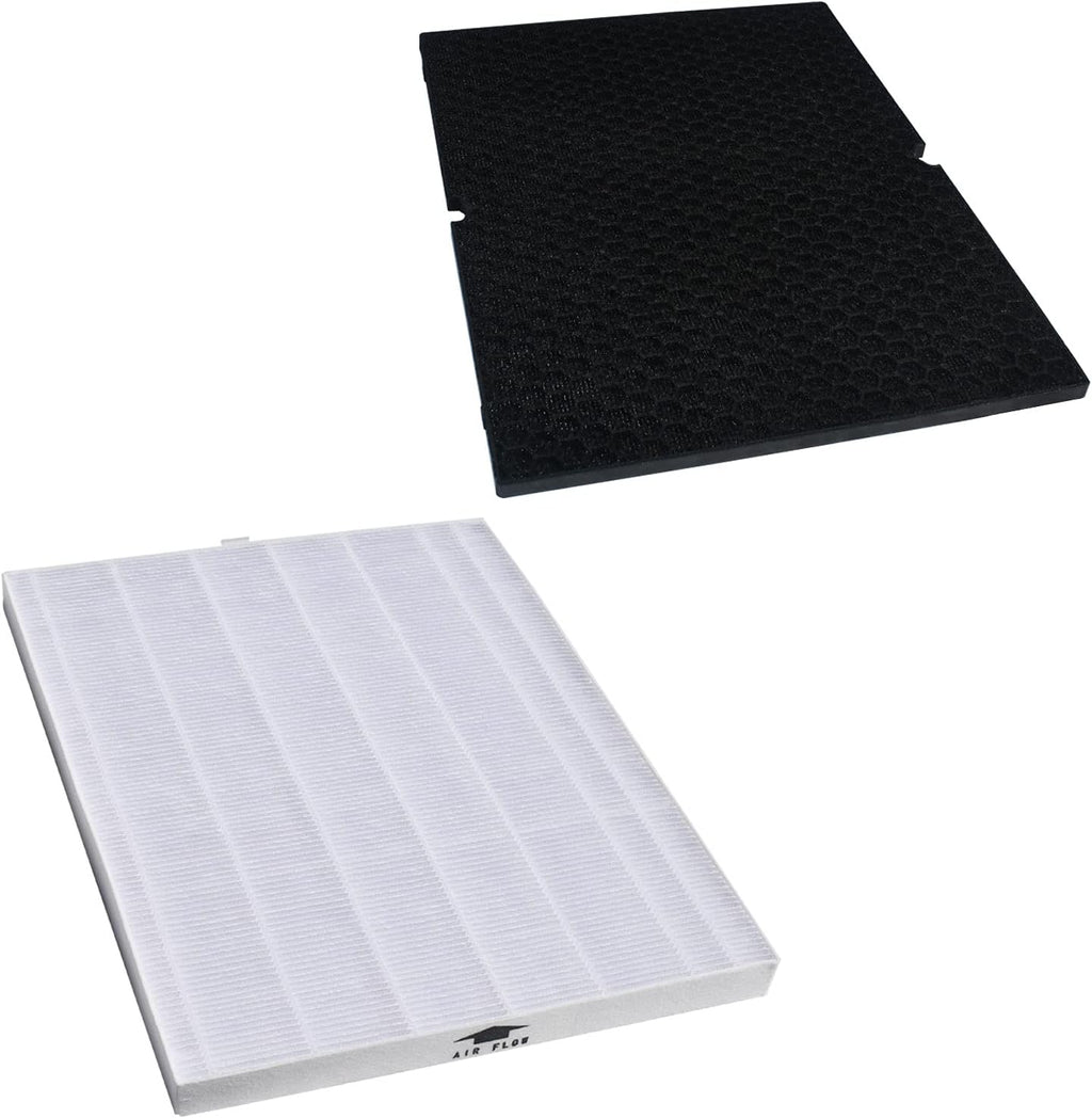 2 Pack Replacement HEPA Filter and Activated Carbon Filter for Air Purifier N432