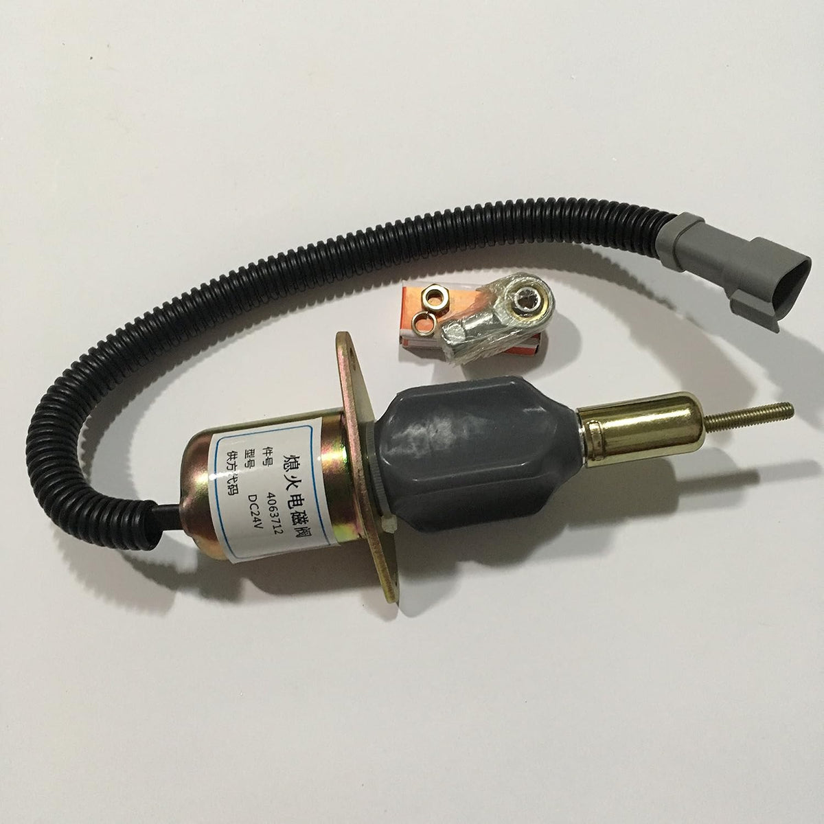 24V Shut Off Stop Solenoid for Cummins C8.3L Engine Pack of 2 S479