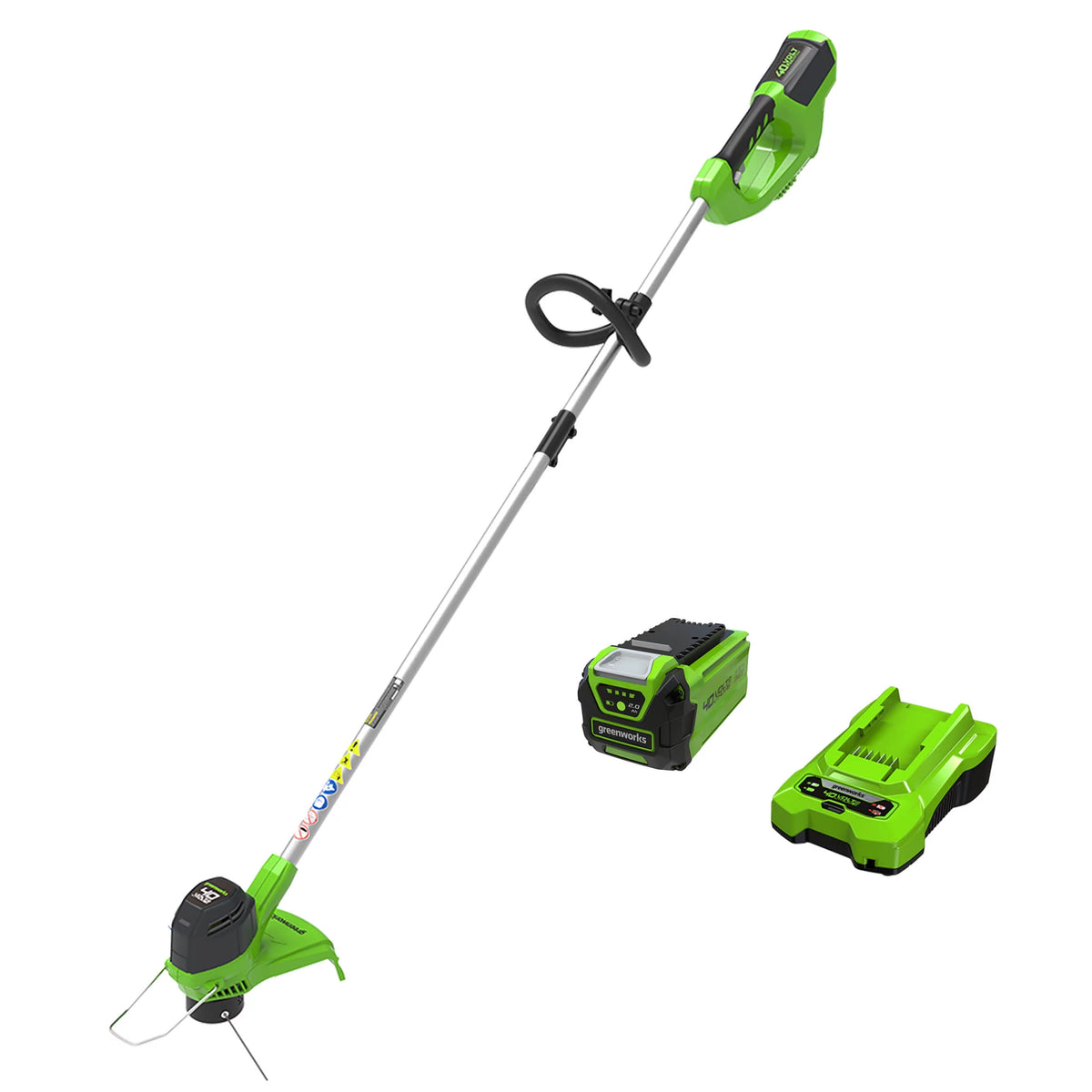 40V 12 String Trimmer with Battery & Charger V997
