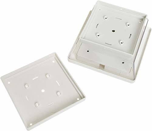 5x5 Solar Post Cap LED Light with 6 inch Post Adapter (4 Pack) D5648