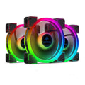 140mm 3pcs RGB PWM Dual Light Loop Fan V508782