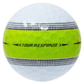 12 TaylorMade Tour Response Stripe Lime Golf Balls O80469