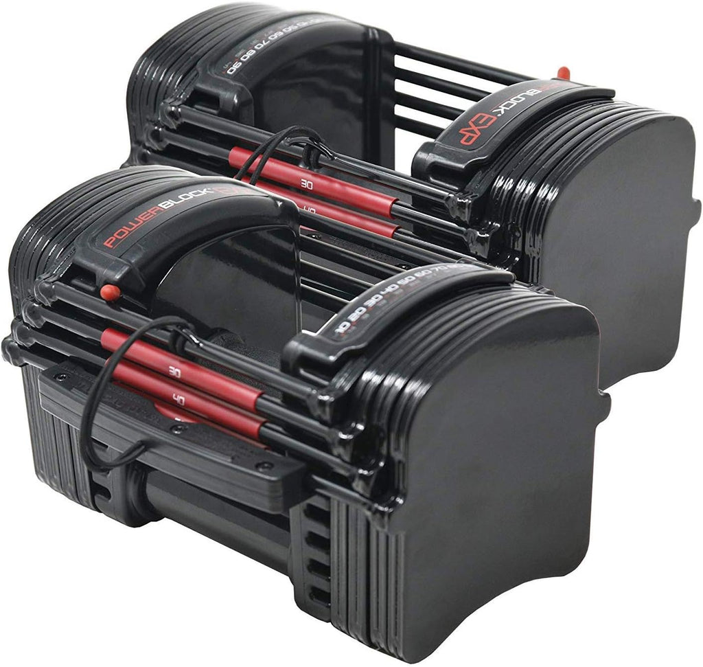 Adjustable Dumbbells, 5-50 Lb., Steel E6168