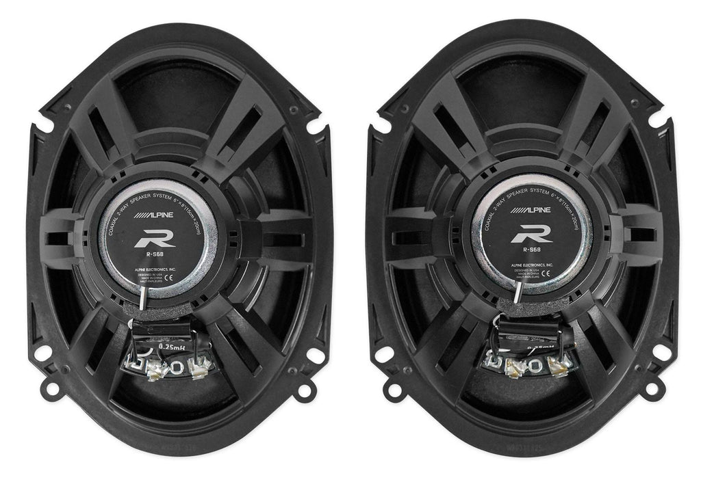 6x22X8x22 2-Way Car Speakers V989857
