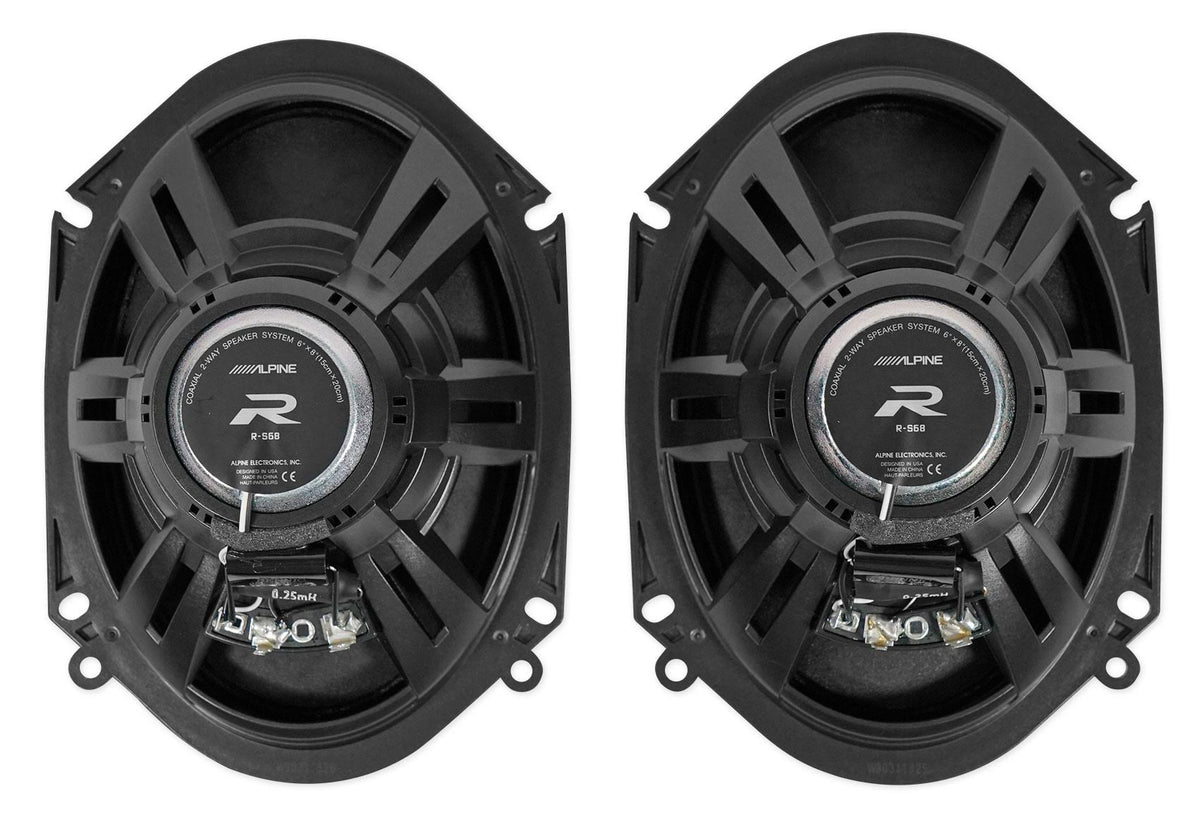 6x22X8x22 2-Way Car Speakers V989857