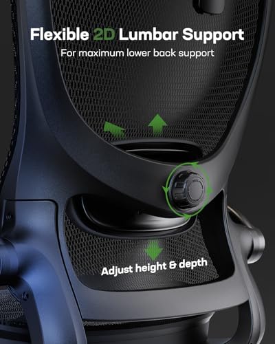 Ergonomic Mesh High Back Office Chair with Lumbar Support K45057