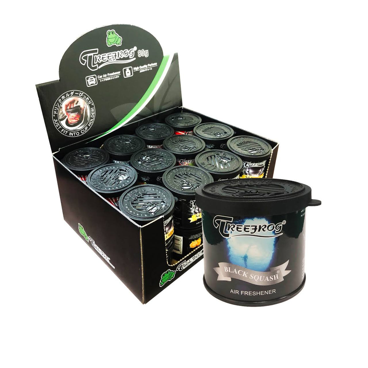 24 Cans Gel Can Black Squash Scent V8059