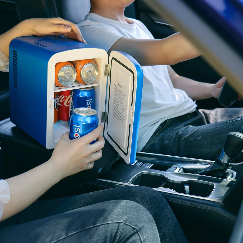 4L 6 Can Portable Electric Cooler Mini Fridge V231107