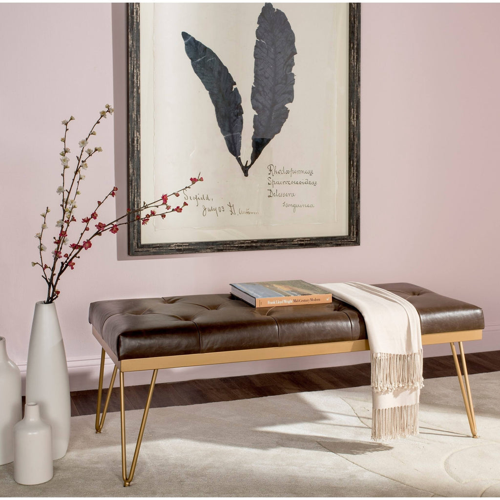 Brown / Gold Bench X251344