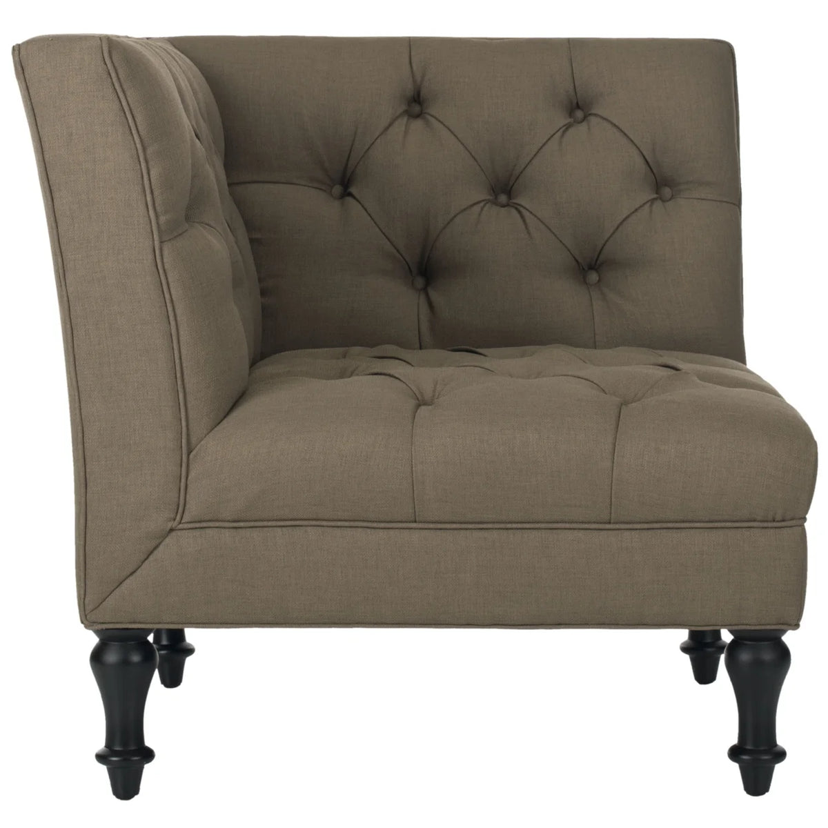 Olive Tufted Corner Chair O3802