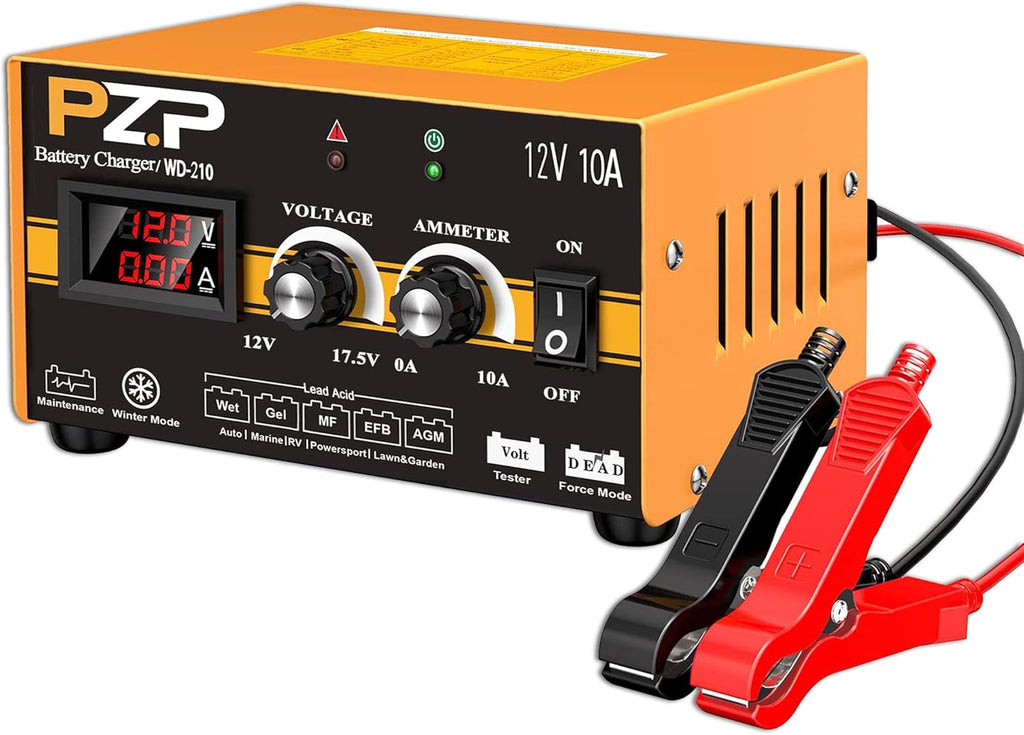 12V/24V Manual Battery Charger U818