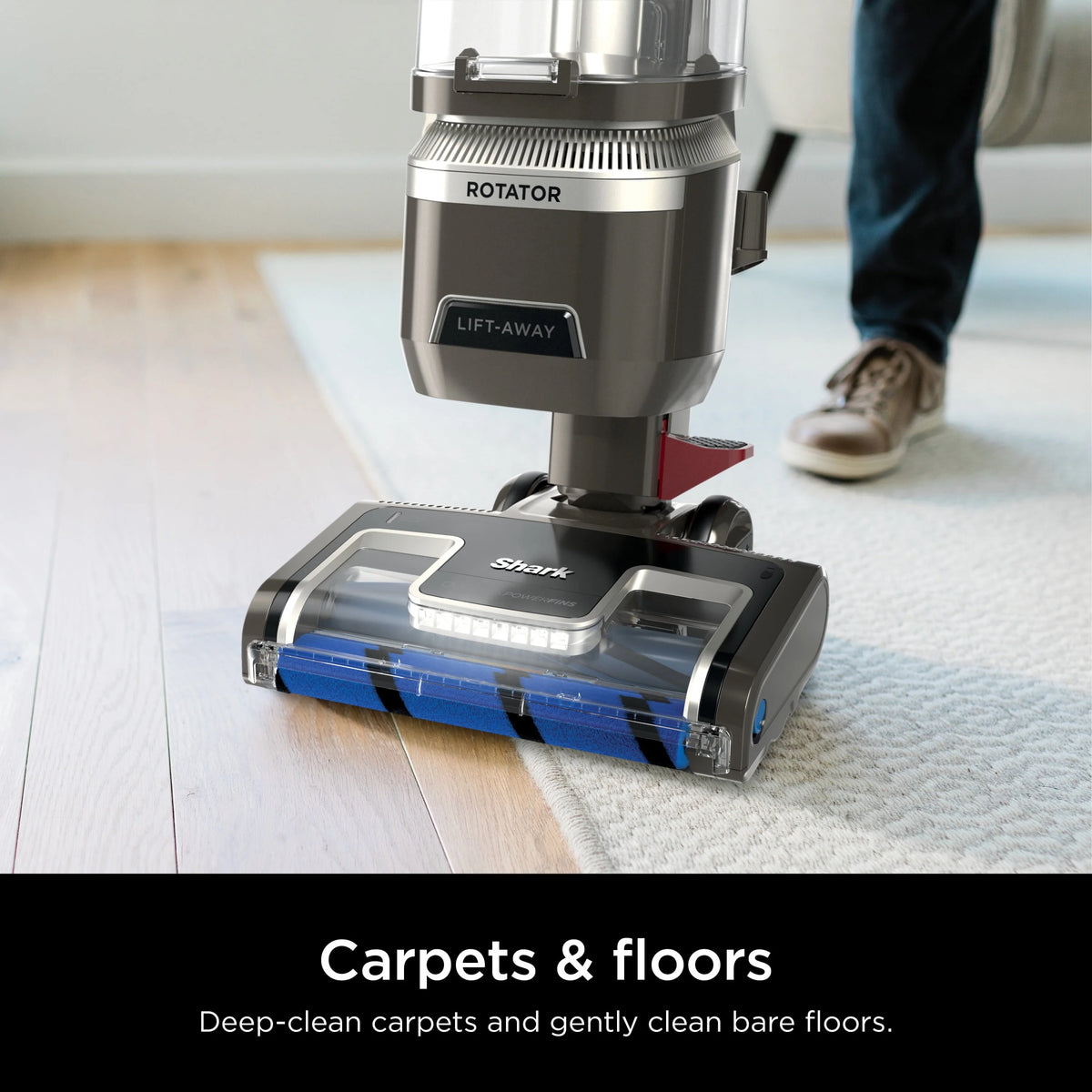 Upright Vacuum with Self-Cleaning Brushroll R5228