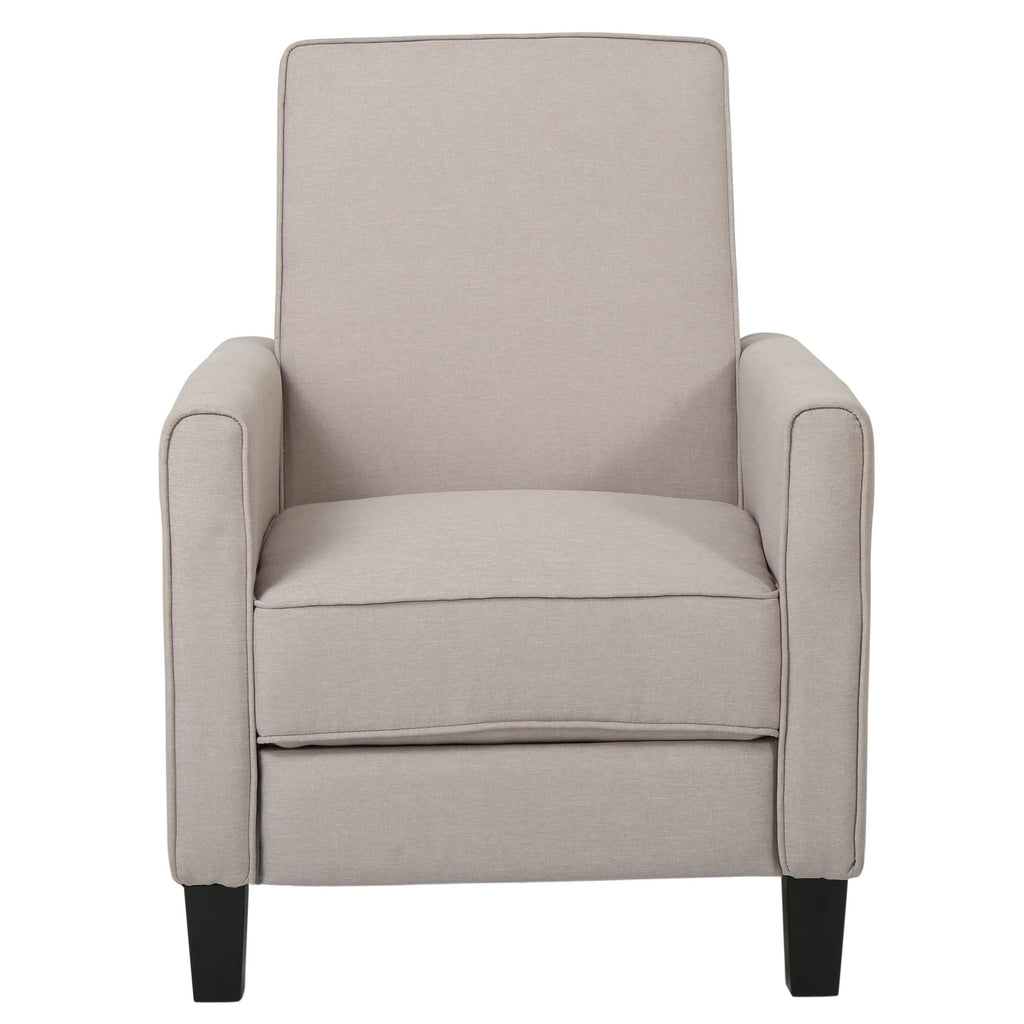 Set of 2 Fabric Recliner Moss Gray L447