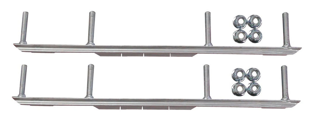 Black XCS Snowmobile Skis with 4.5" Shaper Bars Complete Kit V66399